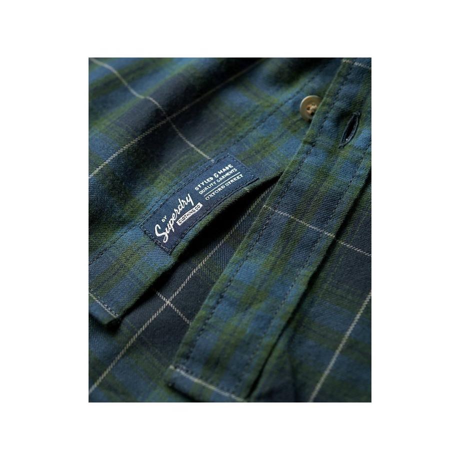 Superdry VINTAGE CHECK SHIRT Manches Longues  