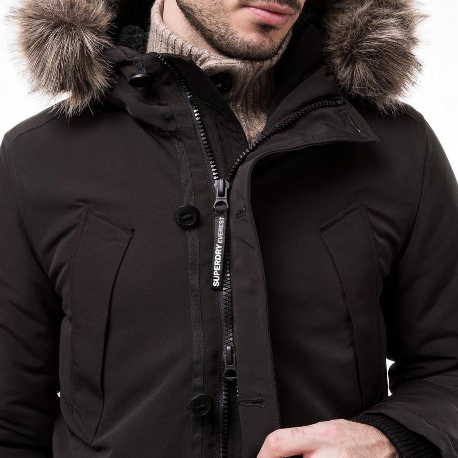 Superdry EVEREST FAUX FUR HOODED PARKA Parka 