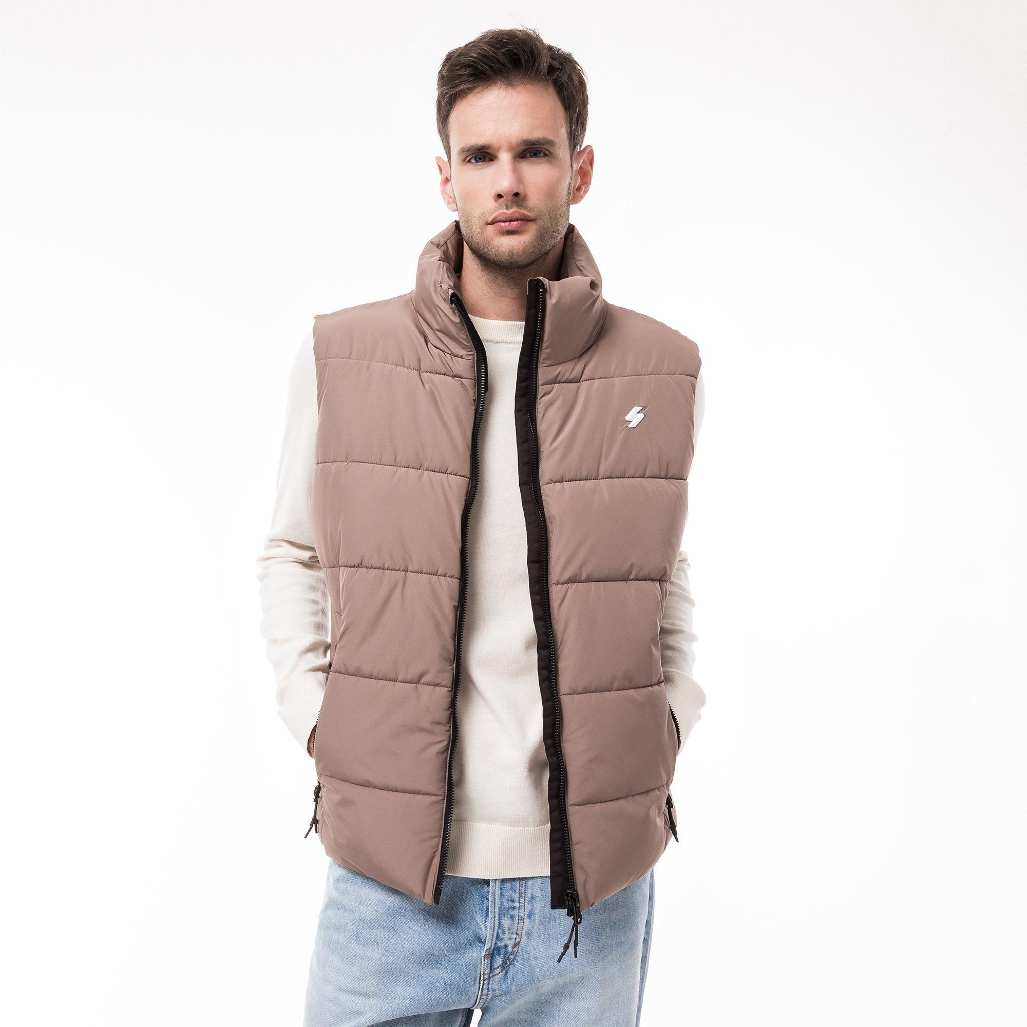 Image of Gilet Herren Braun XL