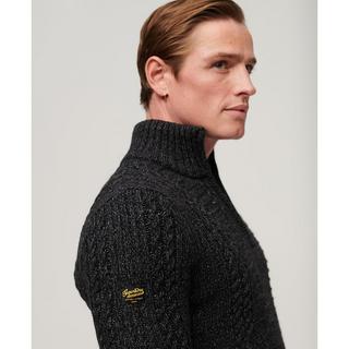 Superdry VINTAGE JACOB HENLEY JUMPER Pullover 