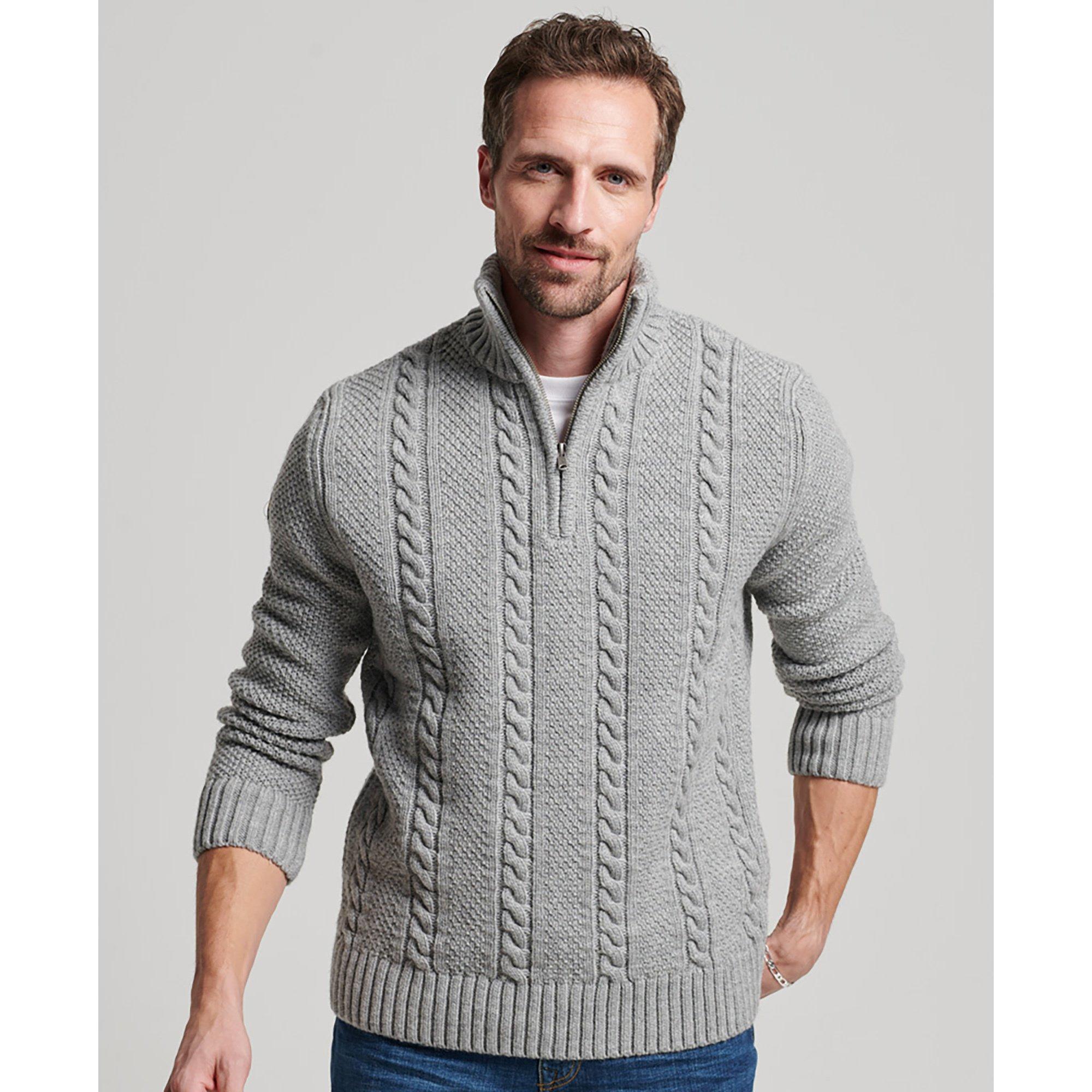 Image of Pullover Herren Grau M