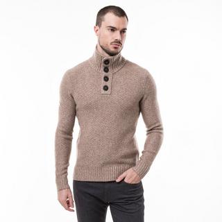 Superdry CHUNKY BOTTON HIGH NECK JUMPER Pullover 