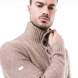 Superdry Chunky Button High Neck Jumper  