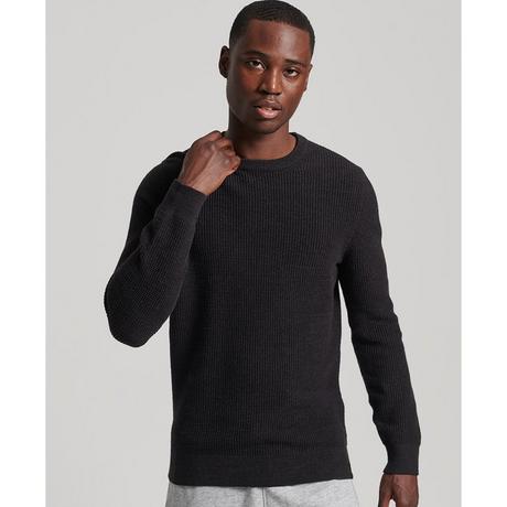 Superdry TEXTURED CREW KNIT JUMPER Pullover 