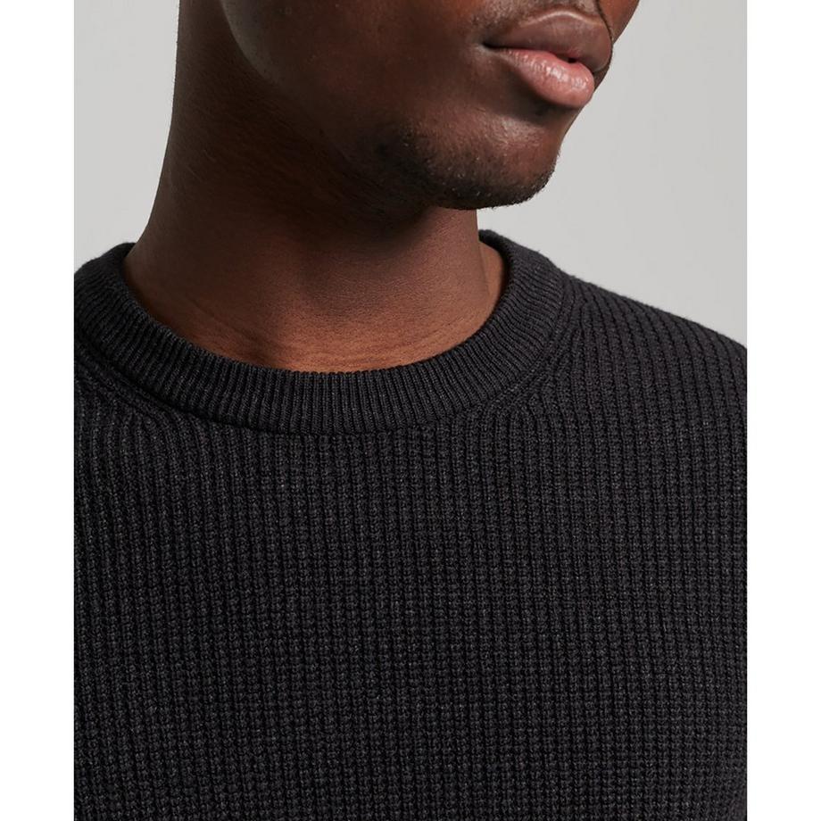 Superdry TEXTURED CREW KNIT JUMPER Pullover 