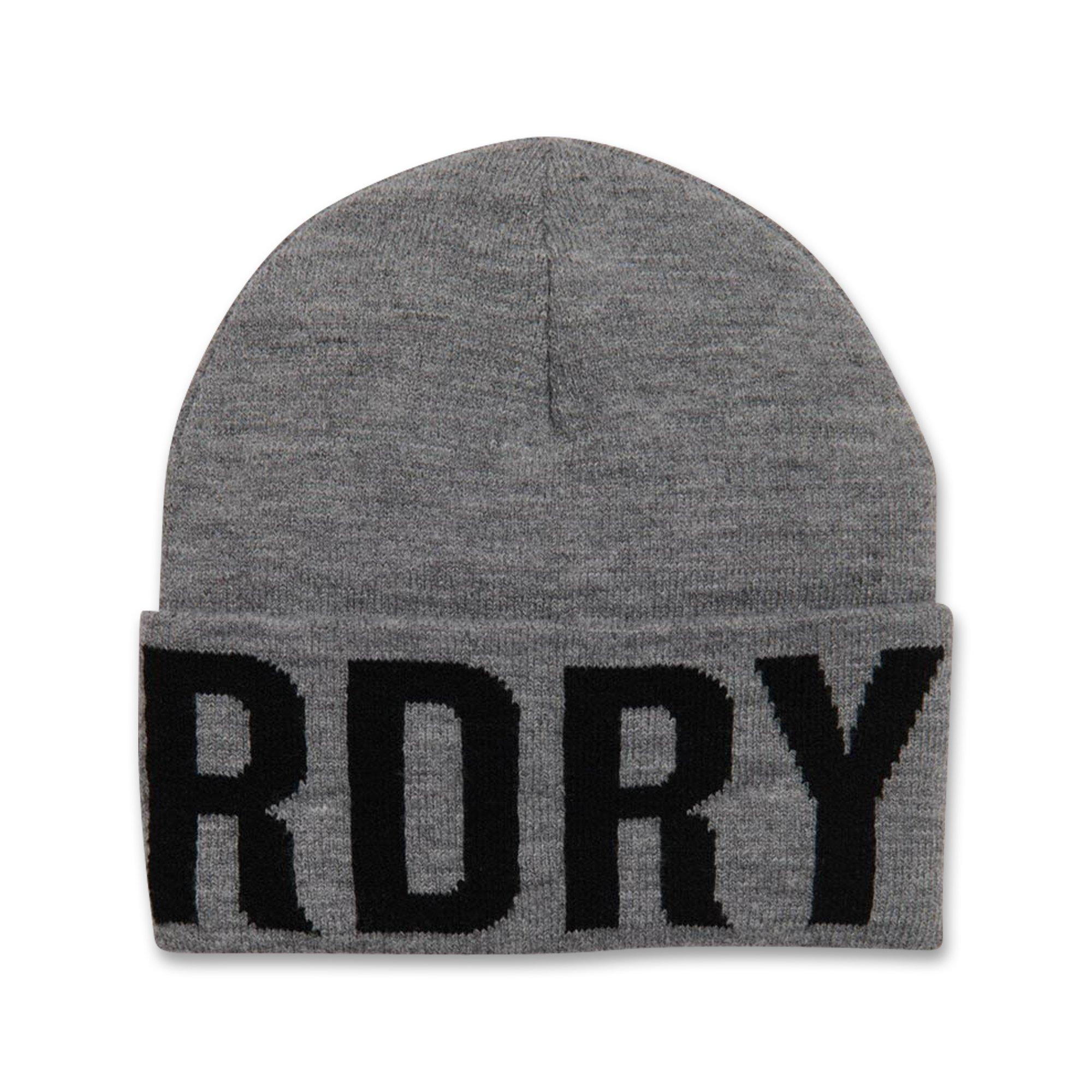 Superdry BRANDED KNITTED BOMBER Bonnet 