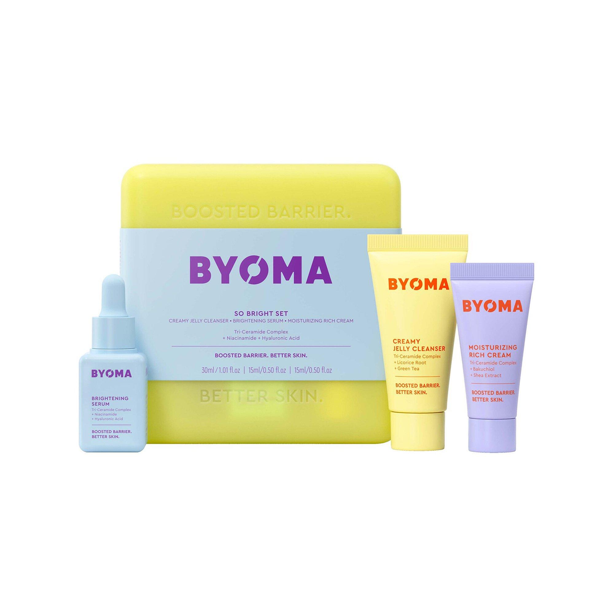 BYOMA BRIGHTENING KIT So Bright Set- Coffret Soin Visage 