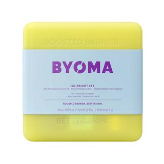 BYOMA BRIGHTENING KIT So Bright Set- Coffret Soin Visage 