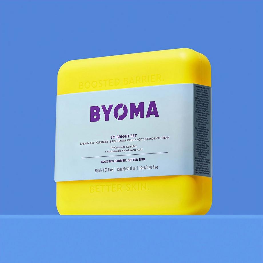 BYOMA BRIGHTENING KIT So Bright Set - Gesichtspflege-Set 