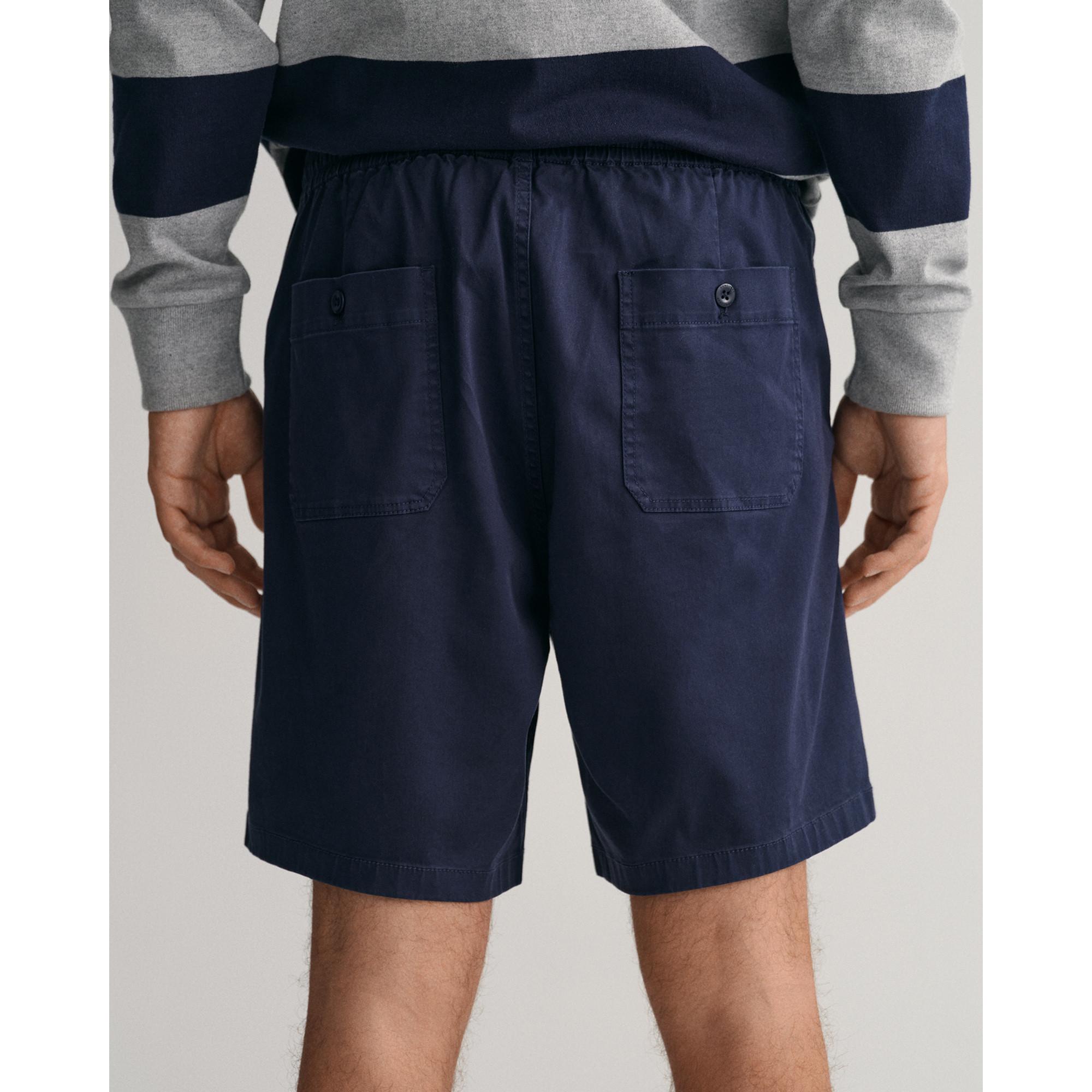 GANT Short Logo à Cordon de Serrage Coupe Droite  