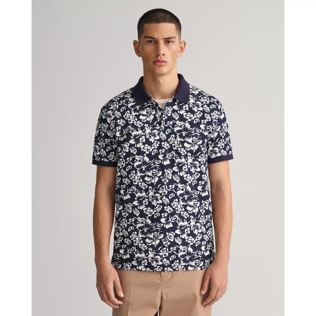 Gant - Poloshirt, kurzarm, für Herren, Blau, Größe S 2