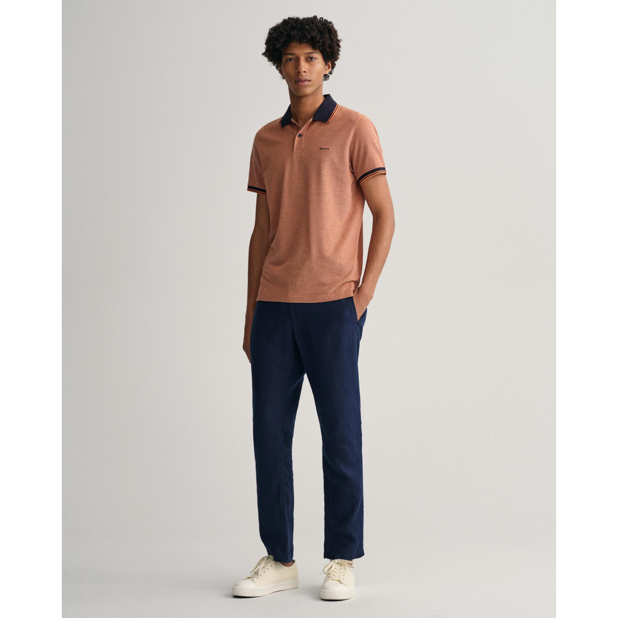 GANT 4-COL OXFORD SS PIQUE Polo Manches Courtes  