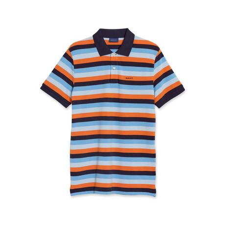 GANT MULTI STRIPE SS PIQUE Poloshirt Kurzarm  