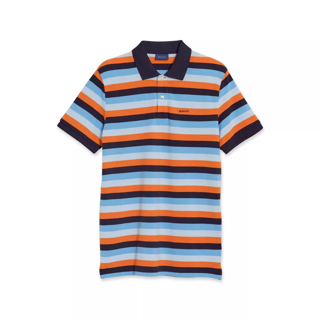 Gant - Poloshirt, kurzarm, für Herren, Orange Größe S