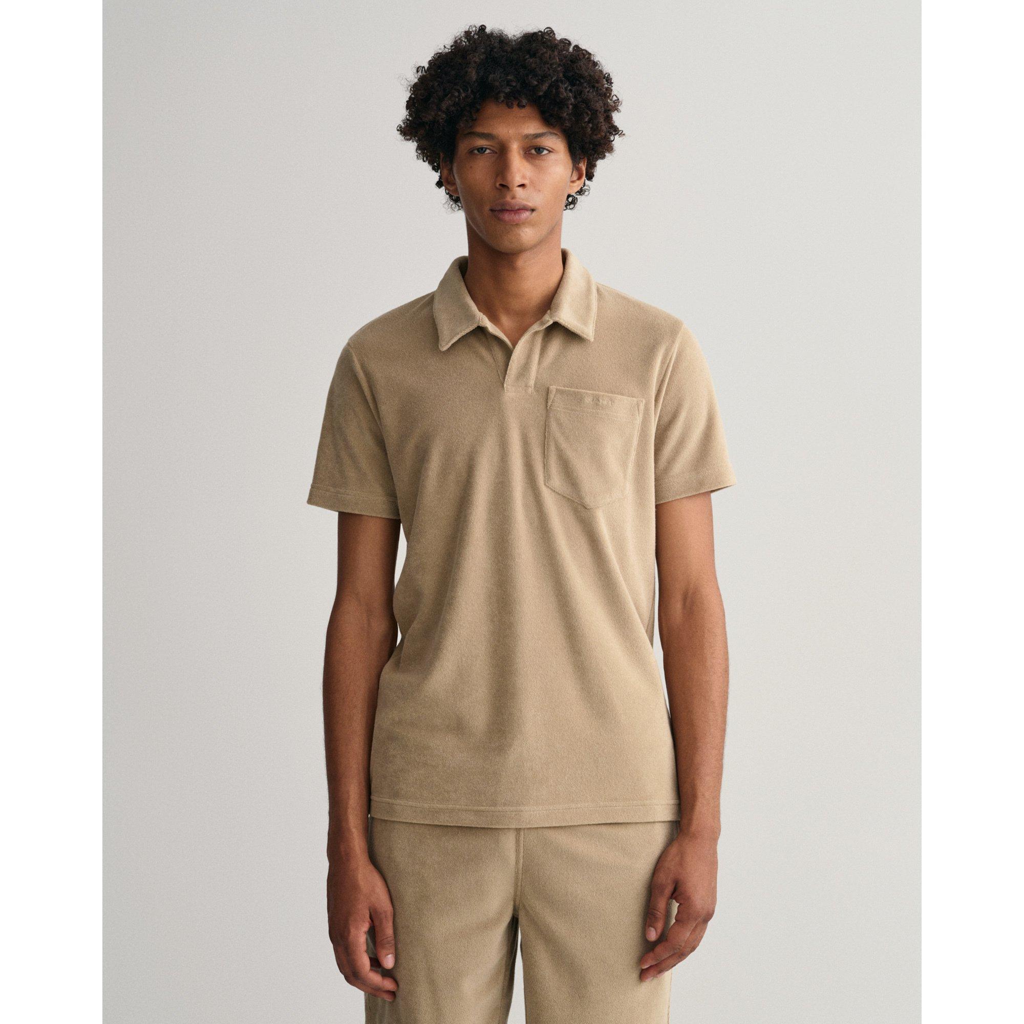 GANT Terry SS Pique Kurzarm Poloshirt  