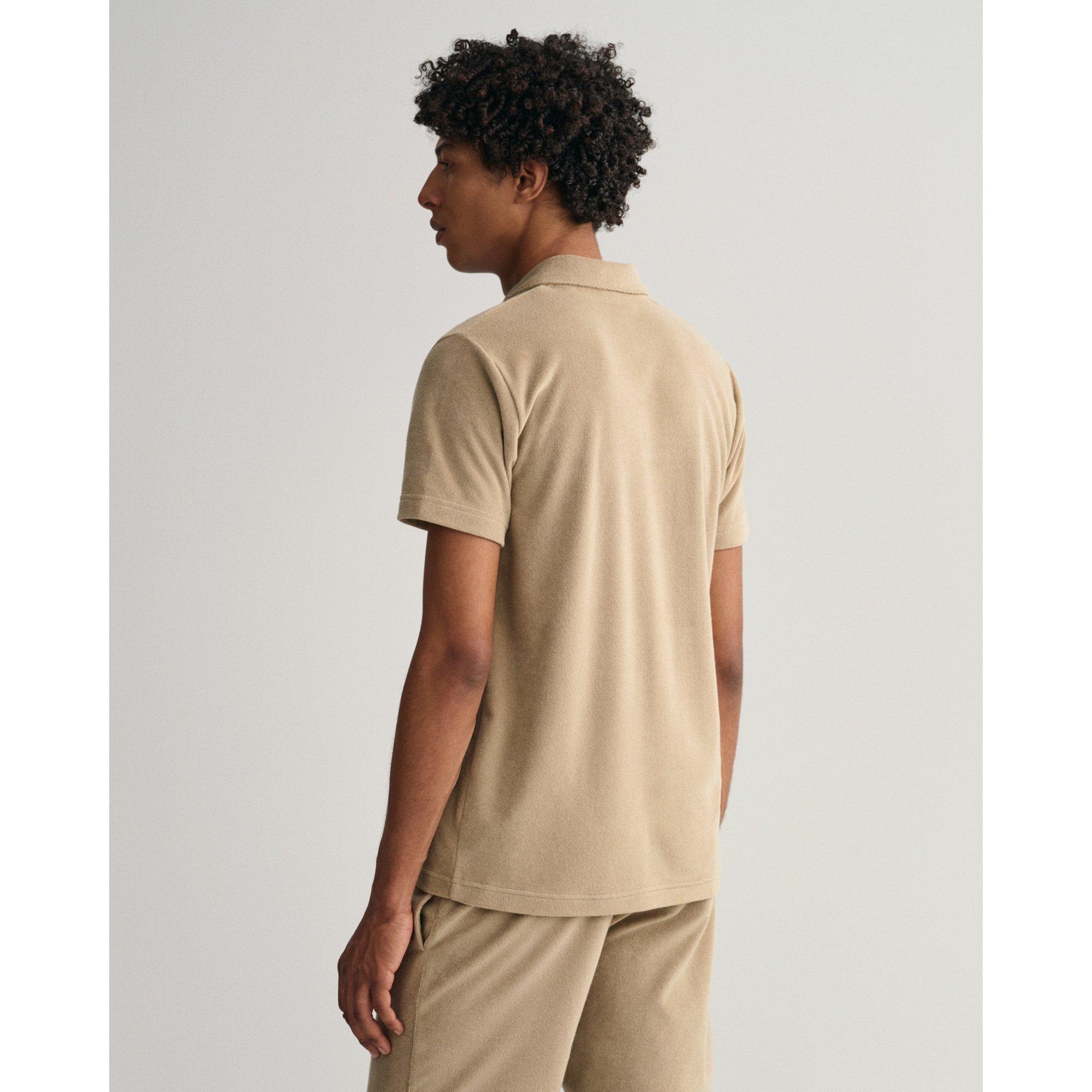 GANT Terry SS Pique Kurzarm Poloshirt  