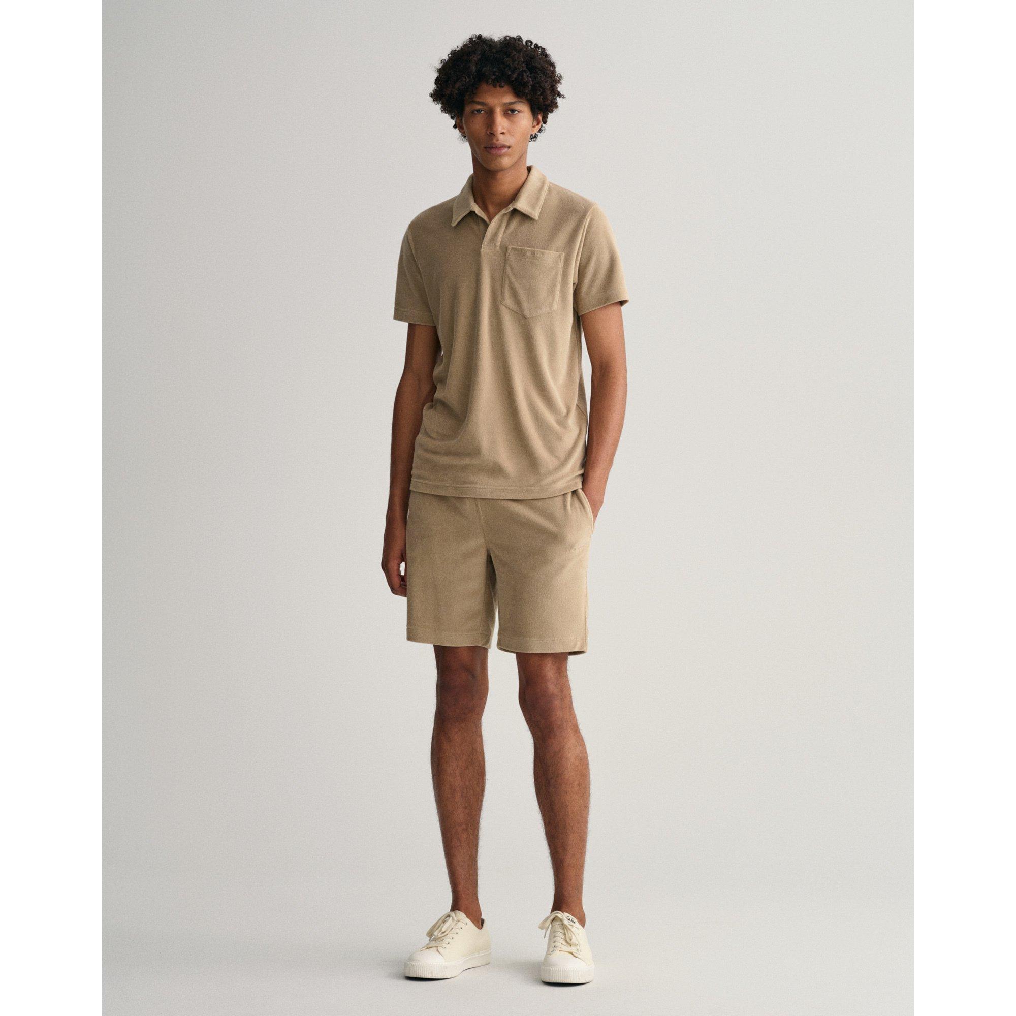 GANT Terry SS Pique Kurzarm Poloshirt  
