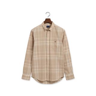 GANT REG Cotton Linen Check Kurzarmhemd  