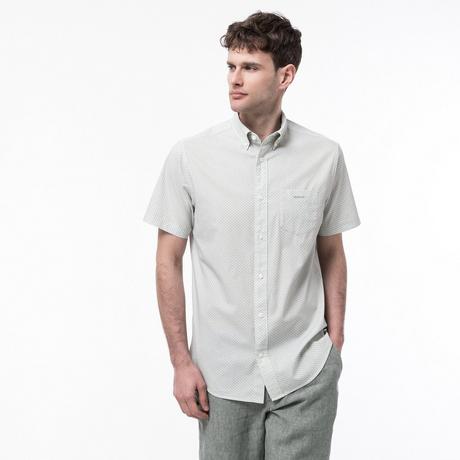 GANT REG MICRO PRINT SS SHIRT Hemd, kurzarm 