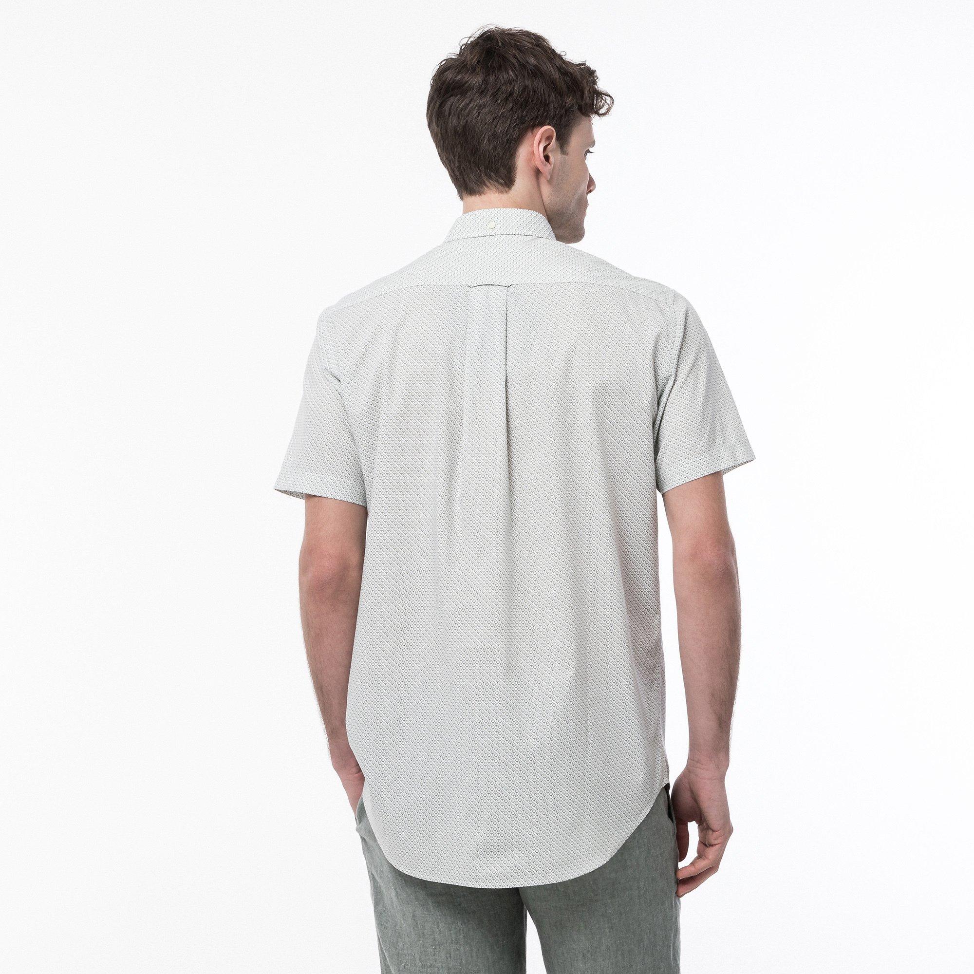 GANT REG MICRO PRINT SS SHIRT Hemd, kurzarm 