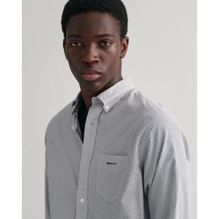 GANT REG Micro Print Regular Fit Langarmhemd  