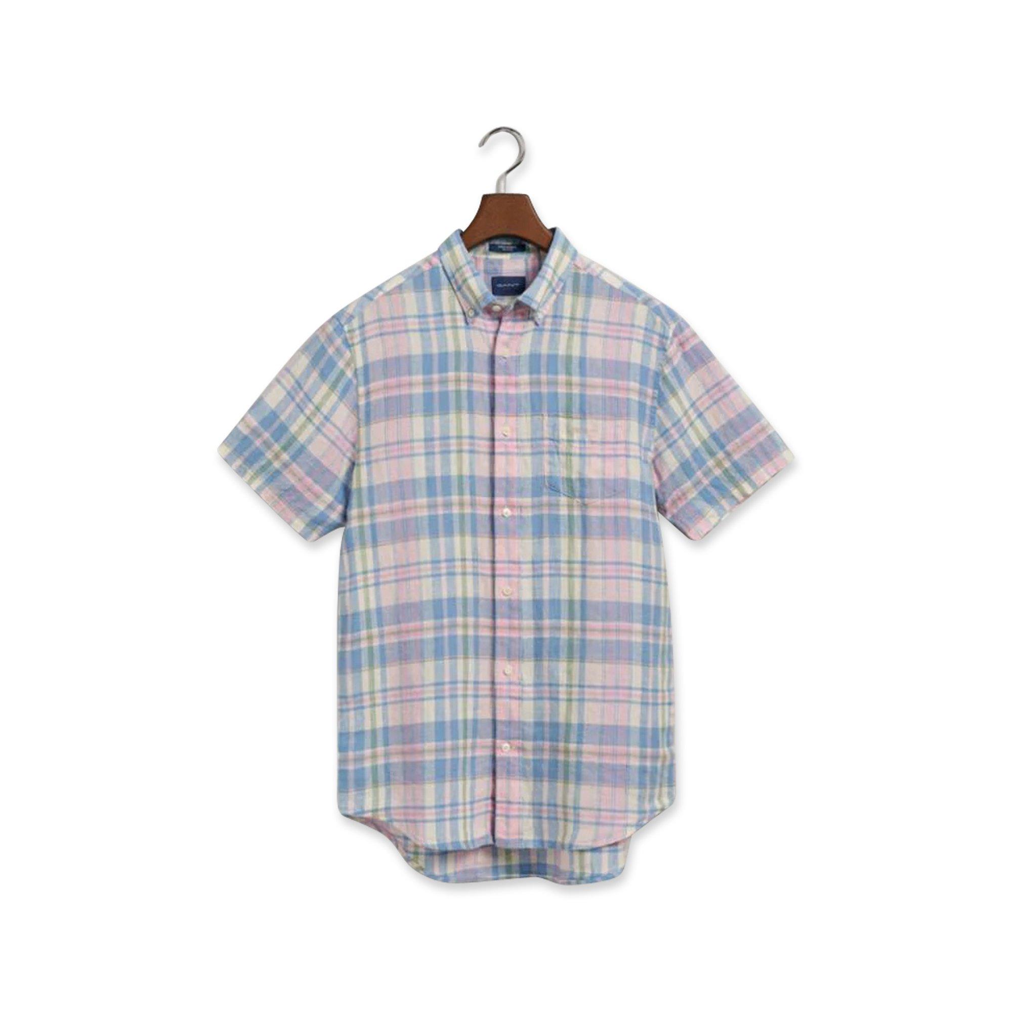 Image of Hemd, Kurzarm Herren Rosa L