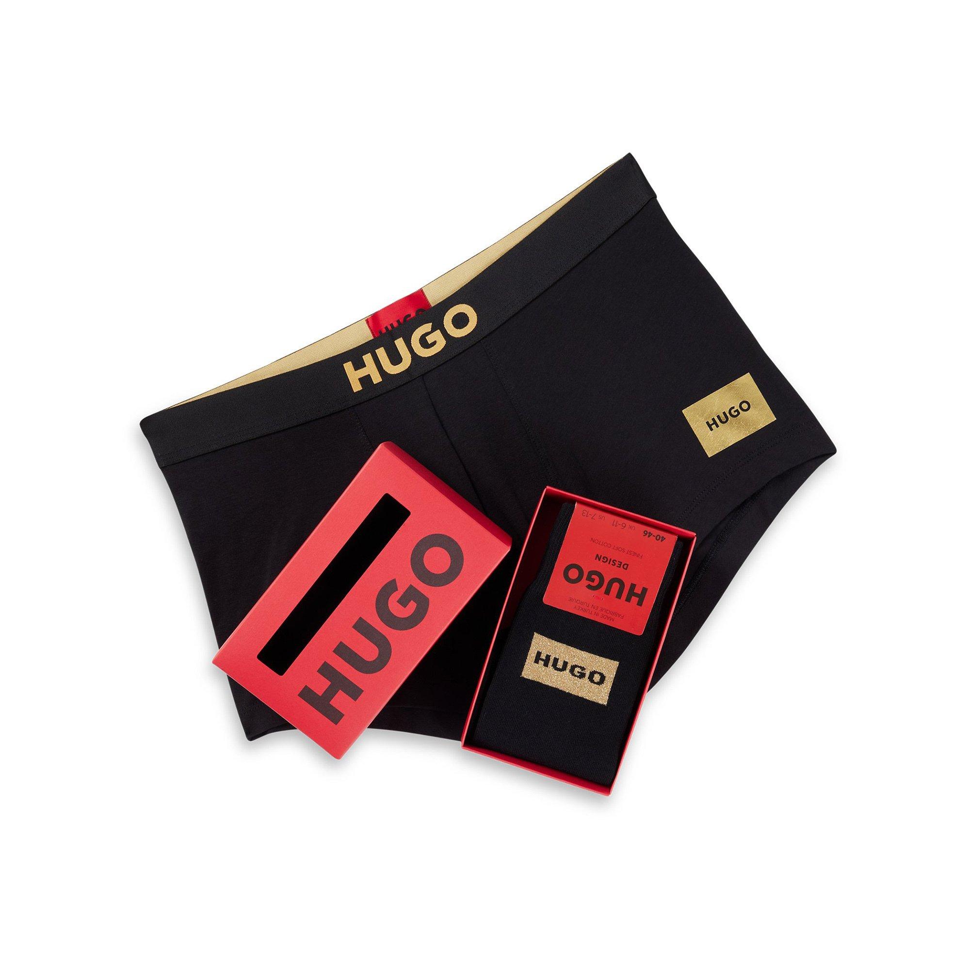 HUGO TRUNK&SOCKS GIFT Multipack, Hipsters 