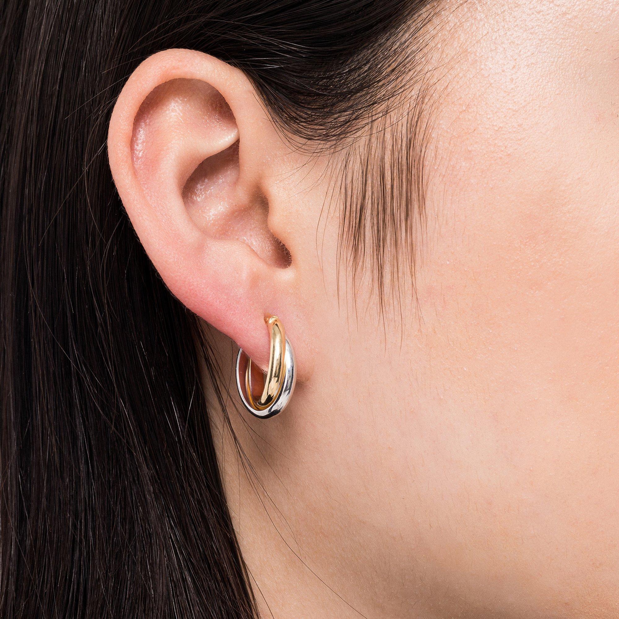 L' Atelier Gold 18 Karat by Manor  Ohrringe 