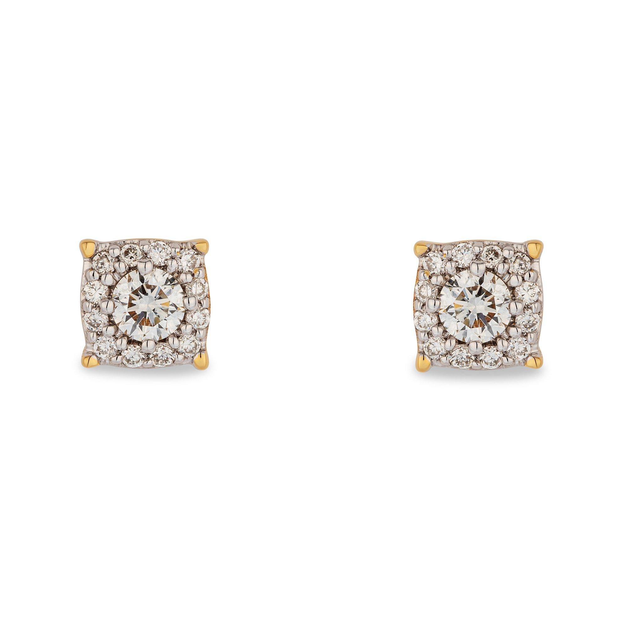 L' Atelier Gold 18 Karat by Manor Collier or 18kt Boucles d'oreilles 