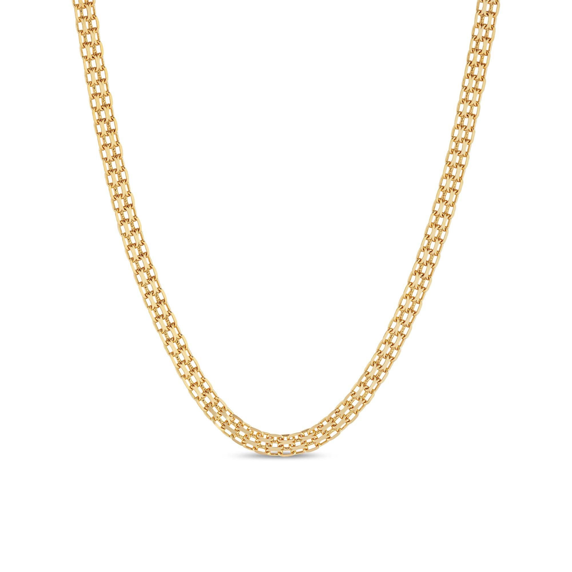 L' Atelier Gold 18 Karat by Manor Collier or 18kt Halskette 