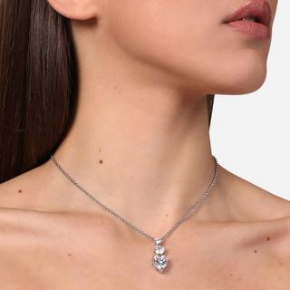 Chiara Ferragni DIAMOND HEART Fine chaînette et pendentif 
