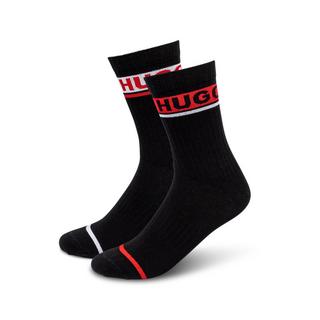 HUGO 2P QS RIB GIFTSET CC Duopack, wadenlange Socken 