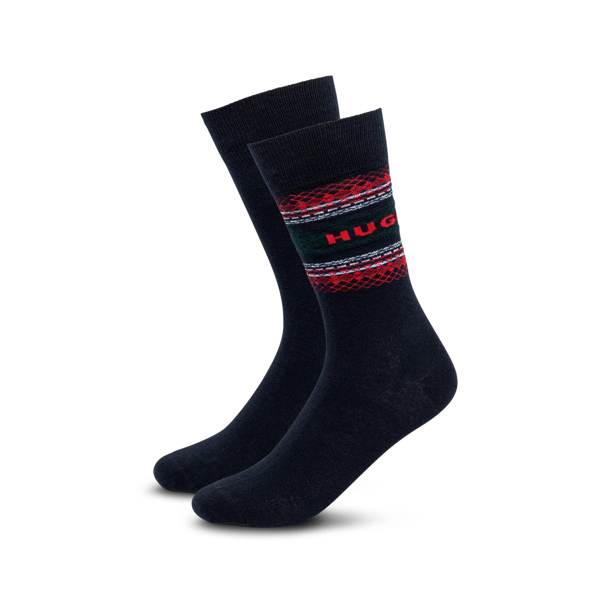 Image of Duopack, Wadenlange Socken Herren Dunkelblau 43-46