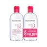 BIODERMA OS Sensibio H2O Duo Duo-pack Sensibio H2O Sanft reinigendes Mizellenwasser für empfindliche Haut 