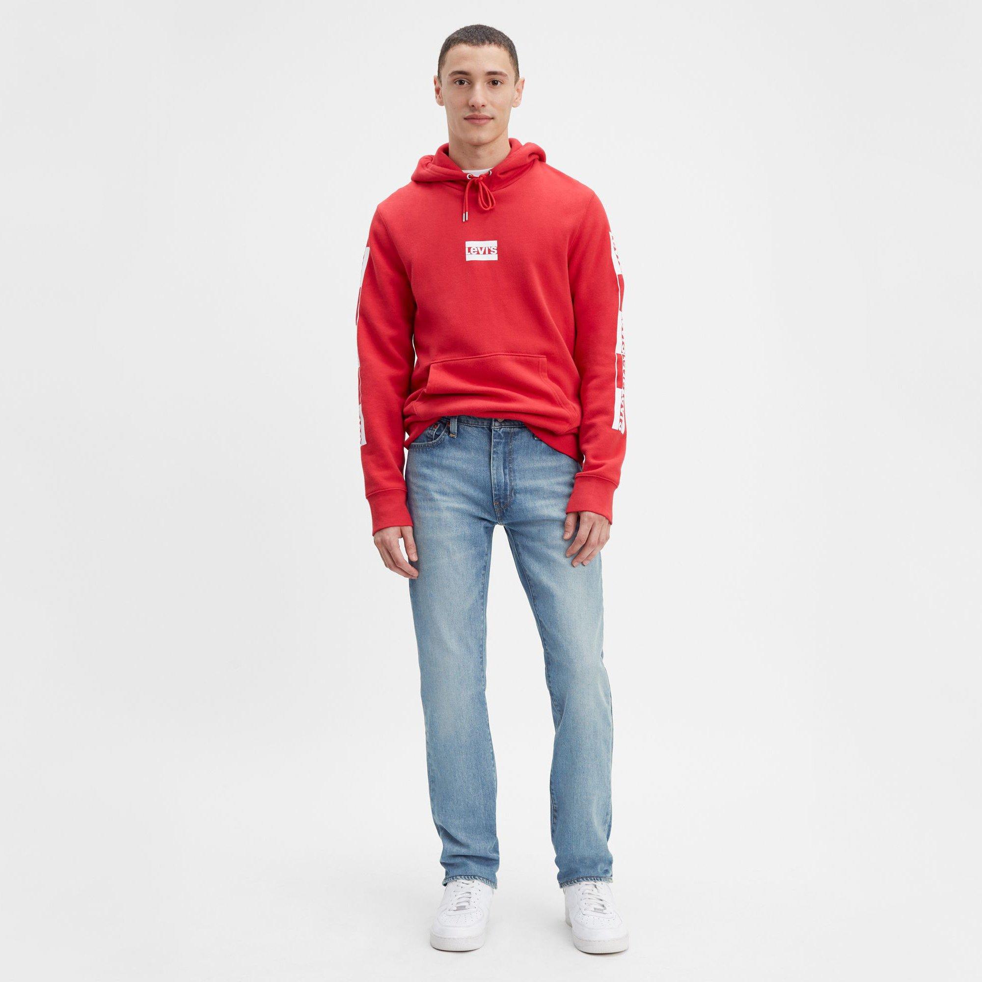 Jeans LEVI'S 513 Vintage - Coupe Slim Fit Délavée Années 90, Taille Basse, 100% Coton