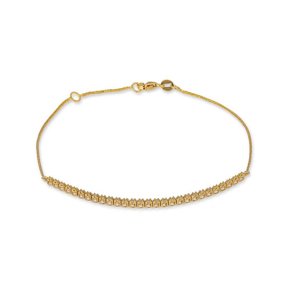 L' Atelier Gold 18 Karat by Manor Bracelet or 18kt Bracelet 
