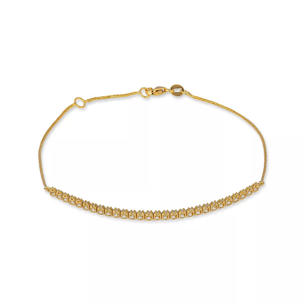 L' Atelier Gold 18 Karat by Manor - Armband, Bracelet or 18kt, 19cm, Gelbgold