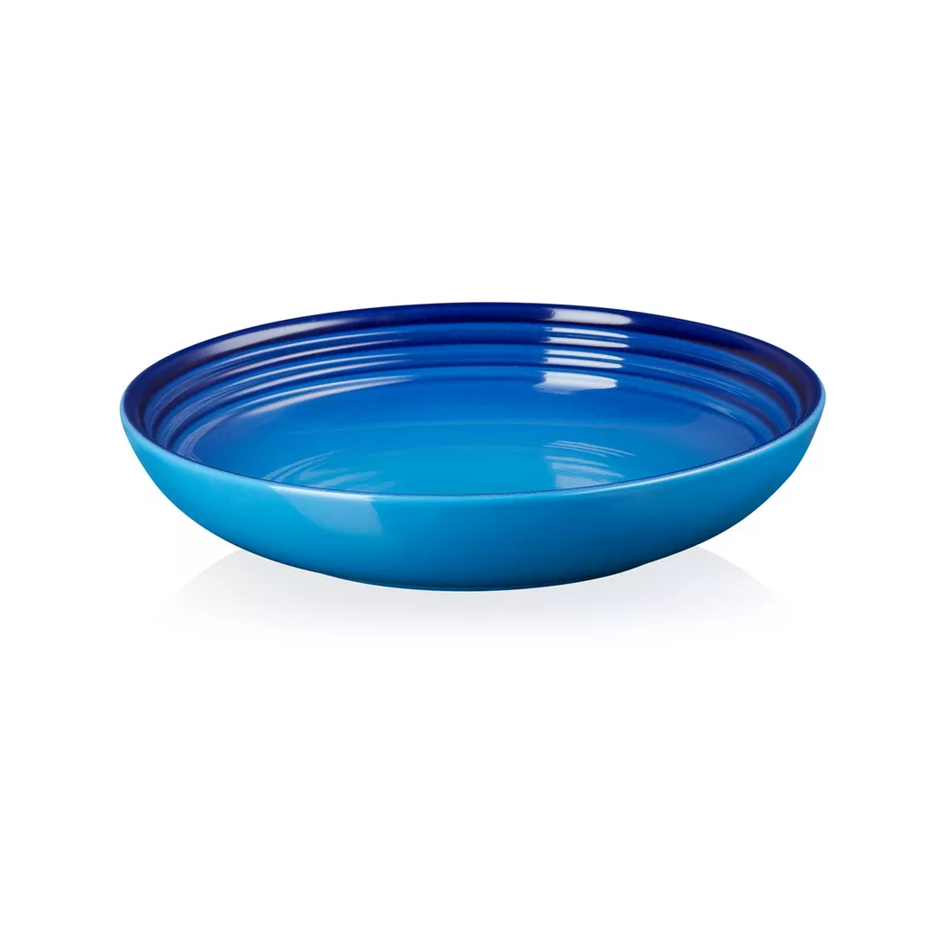 Le Creuset Deep Plate Azure Blue 22cm