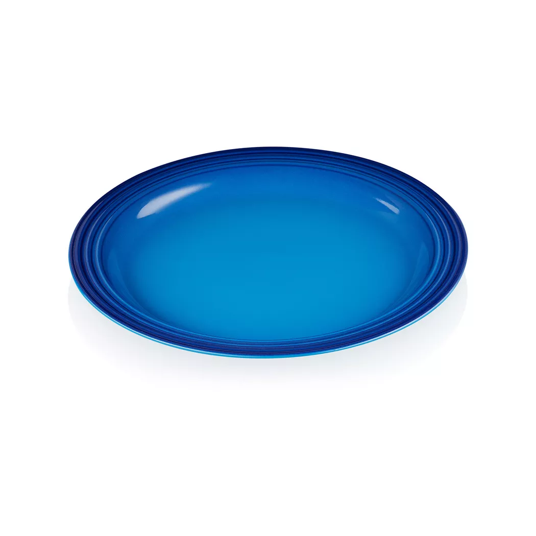 Le Creuset - Teller flach, 27cm, Azurblau