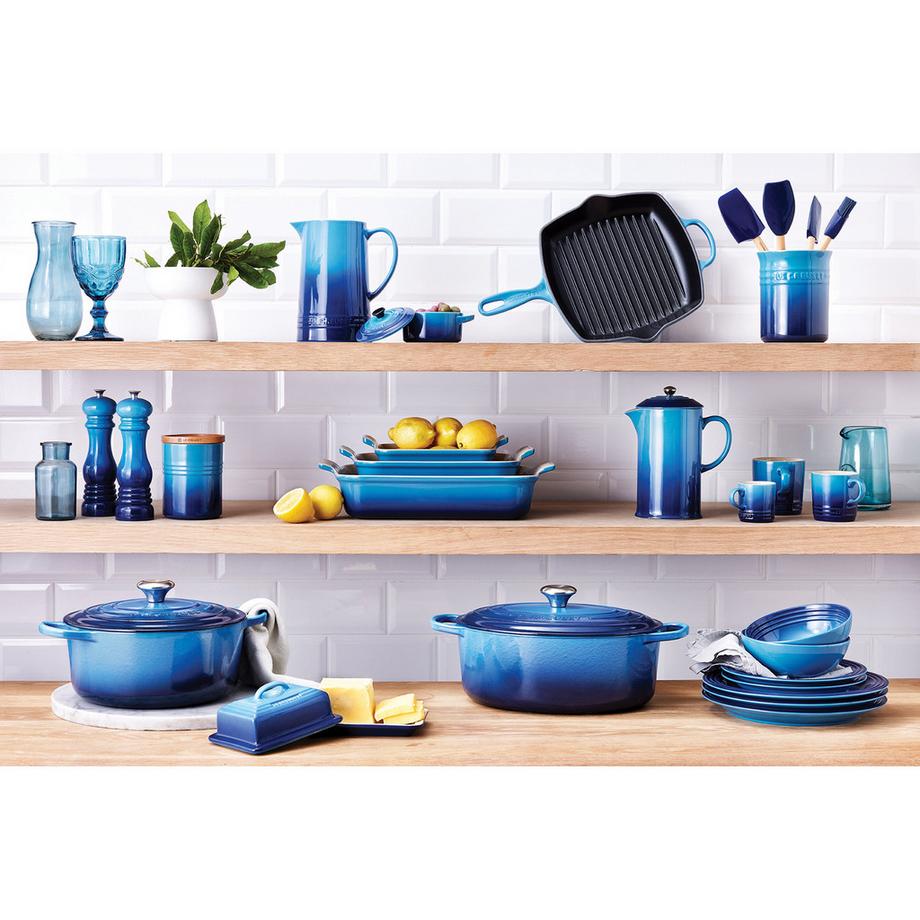 LE CREUSET Assiette dessert Azure 