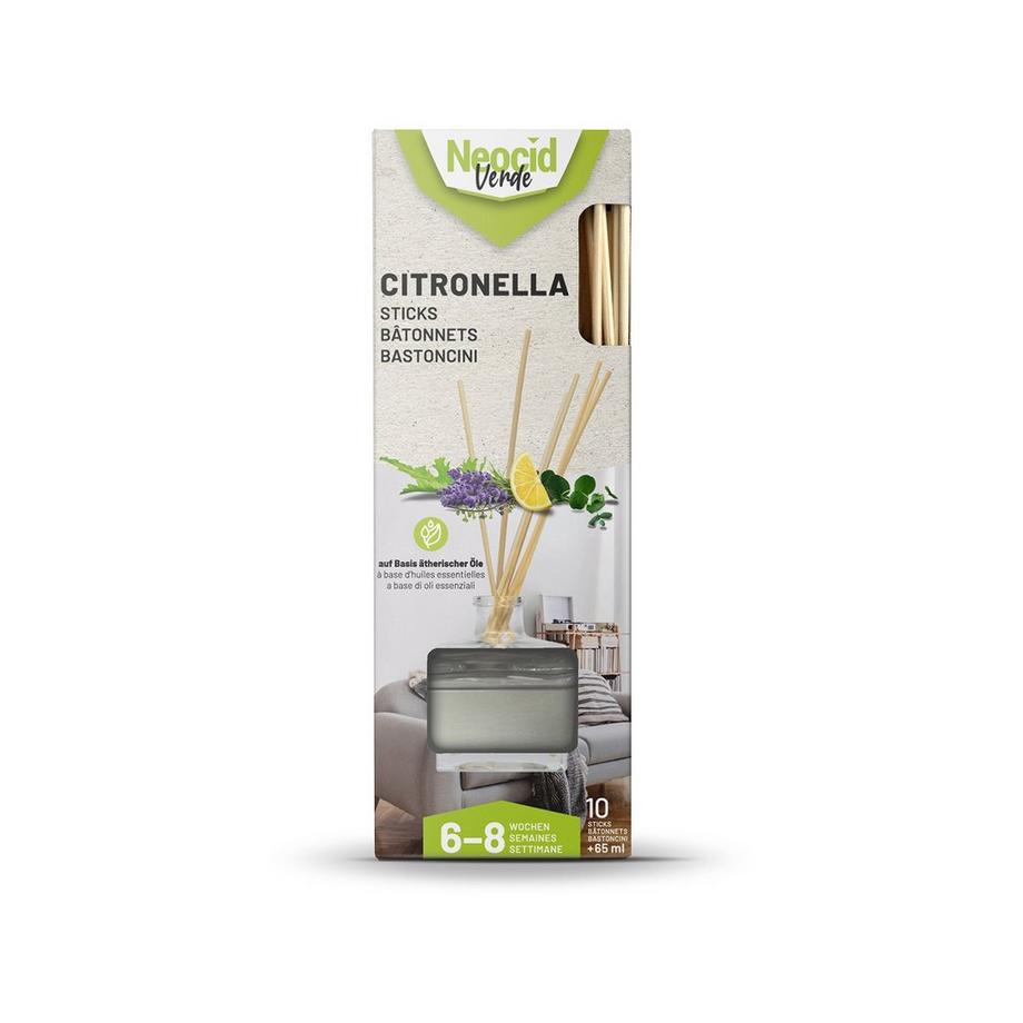 Neocid Verde Bastoncini profumati Citronella 