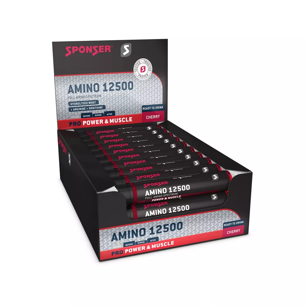 SPONSER - Power Tabletten, Amino 12500 Kirsche, 25 ml