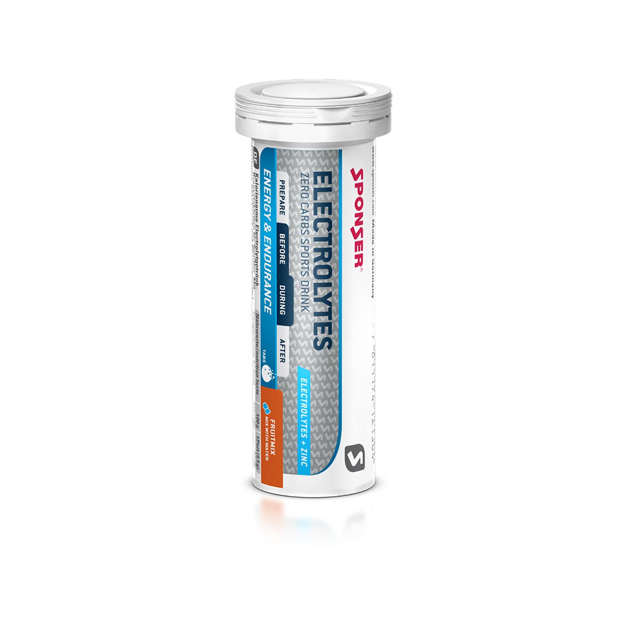 SPONSER Electrolytes Tabs mix di frutta Fit & Well compresse effervescenti 