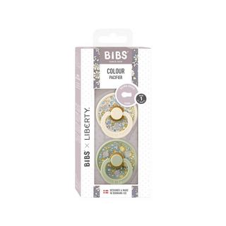 BIBS BIBS x Liberty 2 PACK Colour Eloise Latex Size 1 Sage Mix Schnuller 