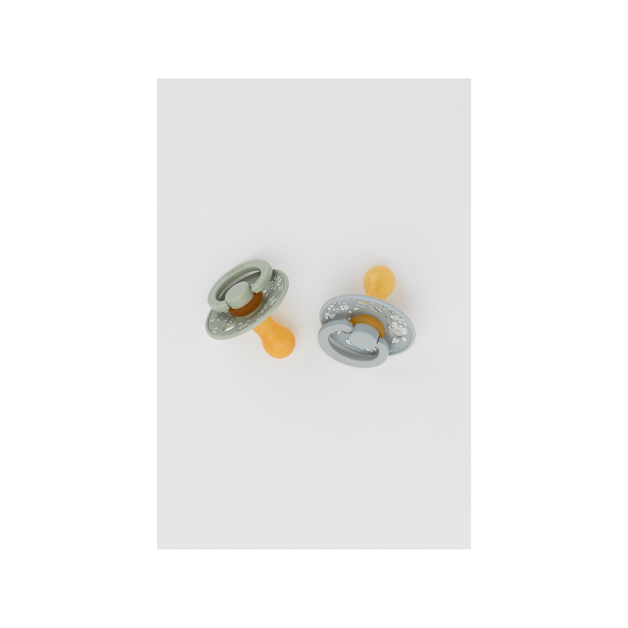 BIBS BIBS x Liberty 2 PACK Colour Eloise Latex Size 1 Sage Mix Schnuller 