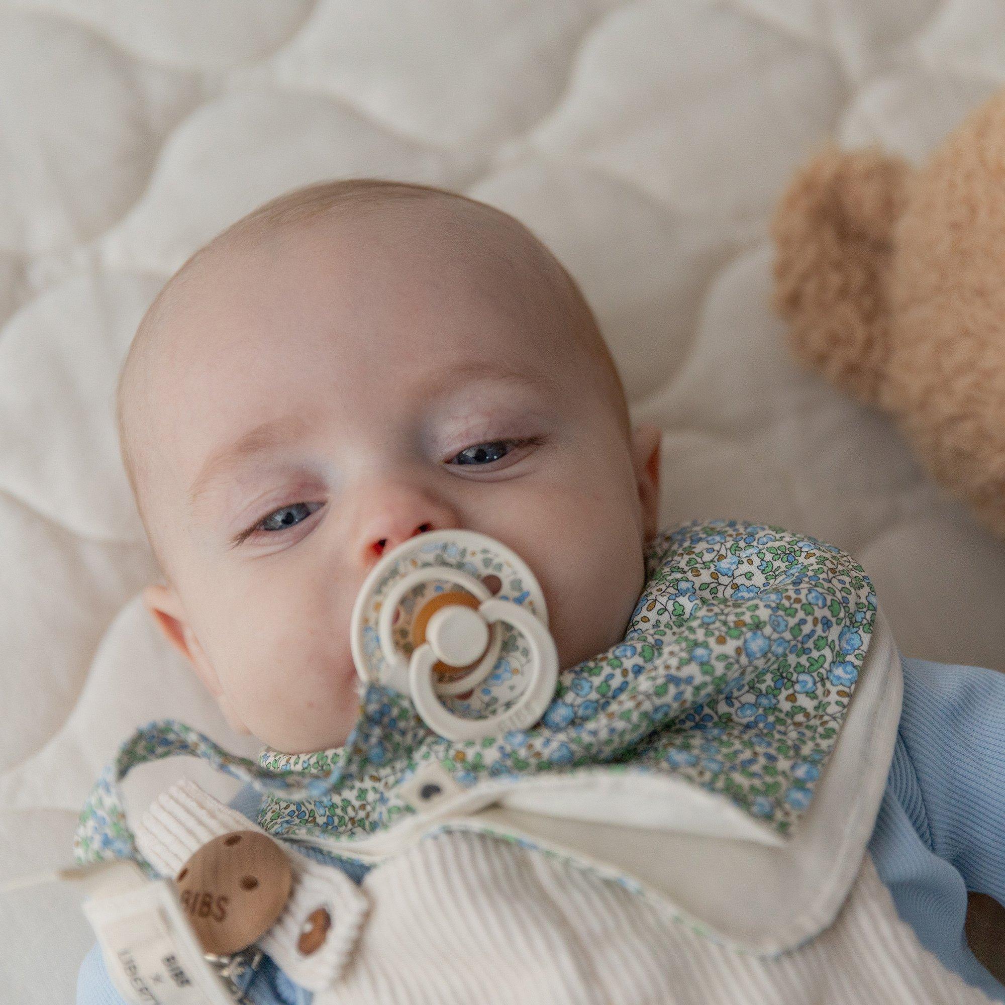 BIBS BIBS x Liberty 2 PACK Colour Eloise Latex Size 1 Sage Mix Schnuller 