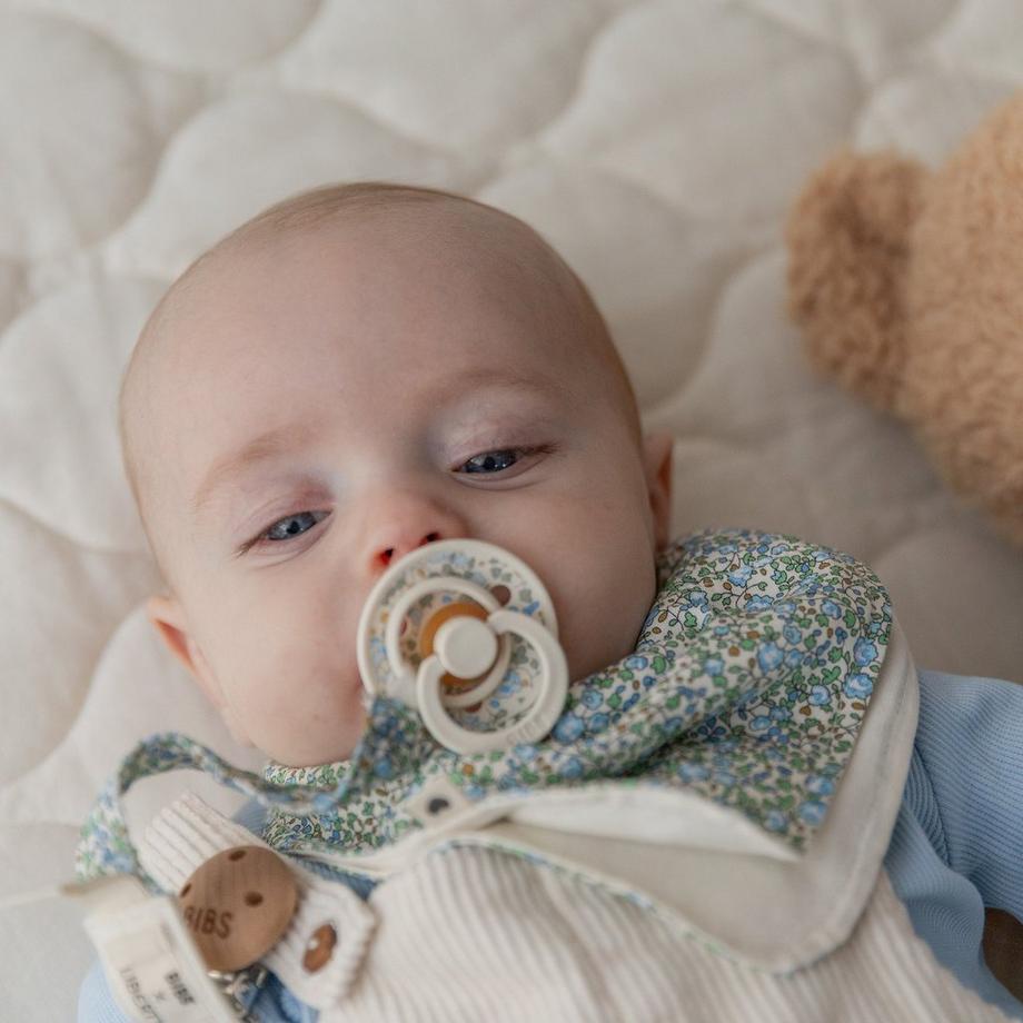 BIBS BIBS x Liberty 2 PACK Colour Eloise Latex Size 1 Sage Mix Tétine 