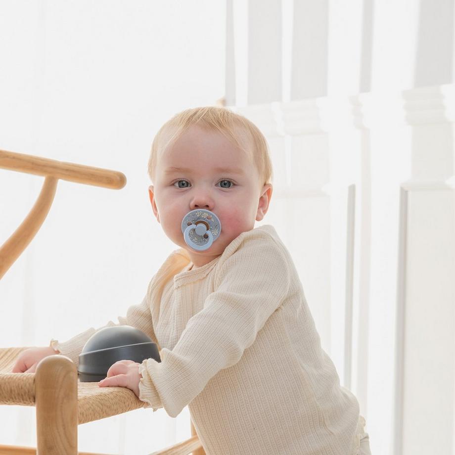 BIBS BIBS x Liberty 2 PACK Colour Capel Latex Size 1 Sage Mix Ciuccio 