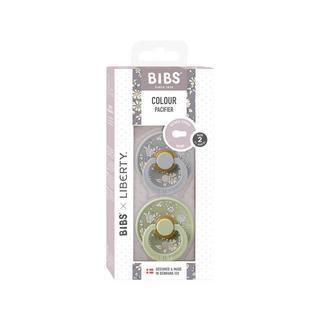 BIBS BIBS x Liberty 2 PACK Colour Capel Latex Size 2 Sage Mix Ciuccio 