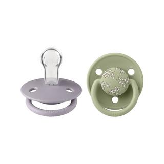 BIBS BIBS x Liberty 2 PACK De Lux Capel Silicone Onesize Sage Mix Tétine 